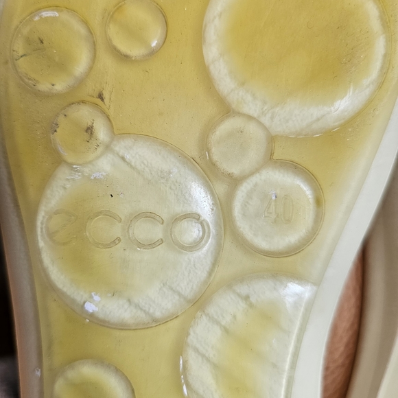 Ecco Kinhin Tan Leather Hightop Sneakers Size 40 (9-9.5) - Picture 12 of 12